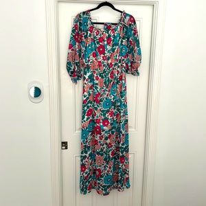 Charles Henry maxi dress